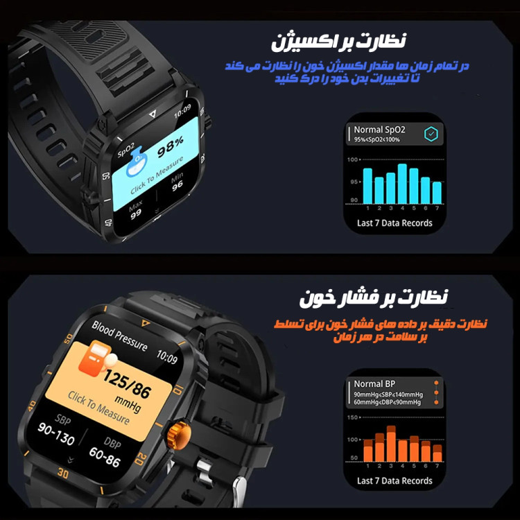 ساعت هوشمند Smart Watches مدل V71
