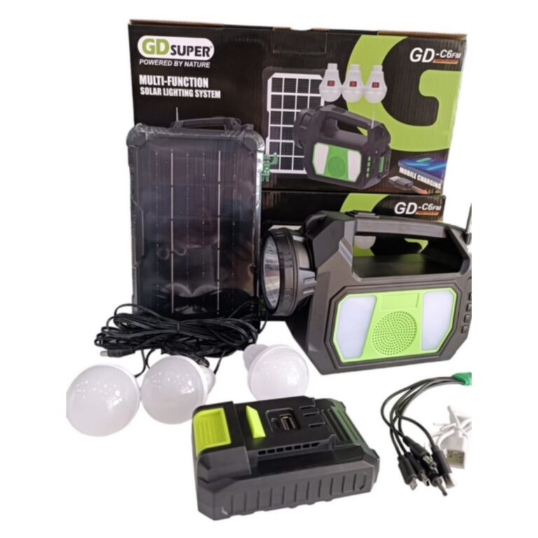 پکیج خورشیدی چندکاره GDSUPER  مدل  GD-C6FM
