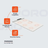 پد گرمکننده غذا پرودو Porodo Lifestyle Warming Food مدل PD-LFST054